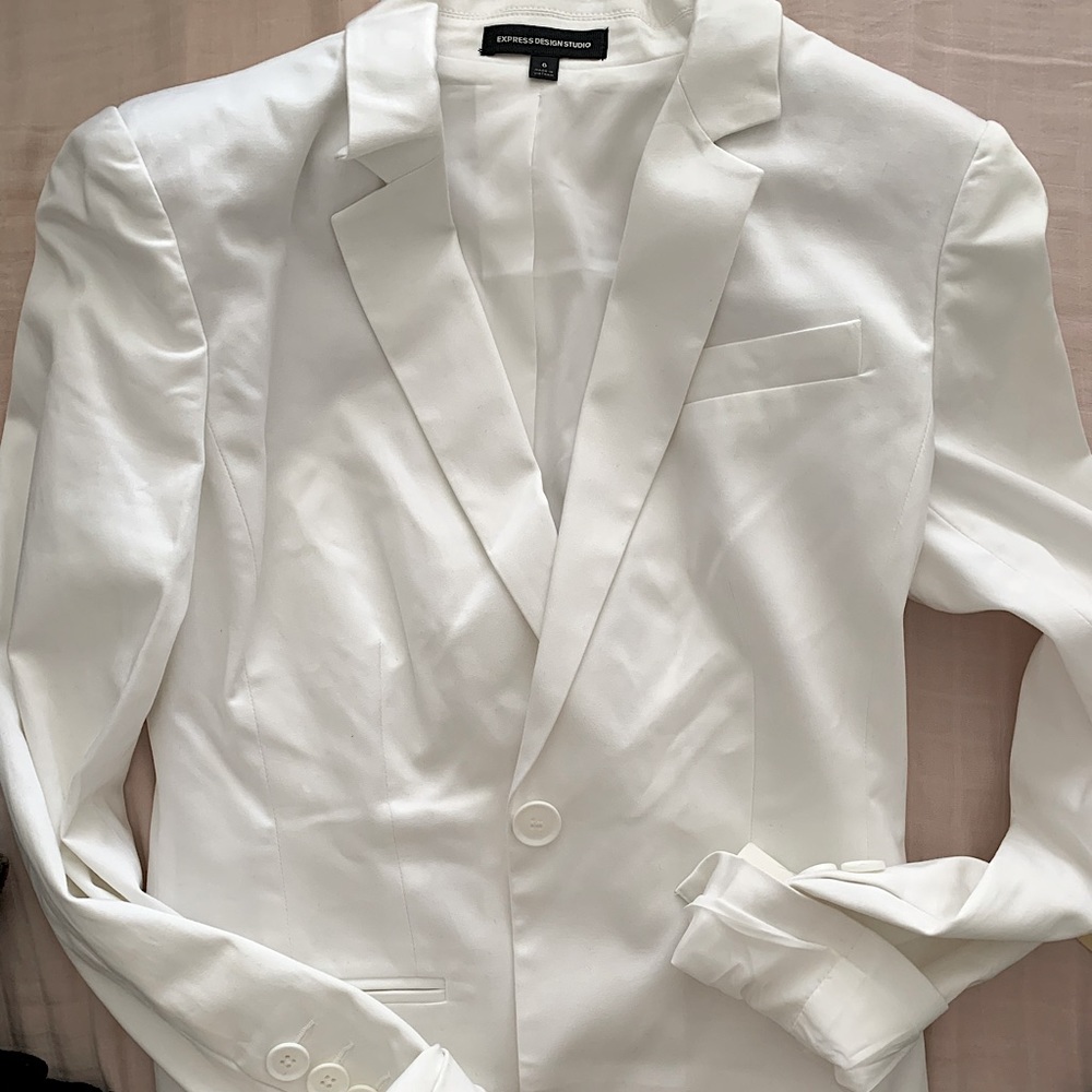 COPY - White Express blazer